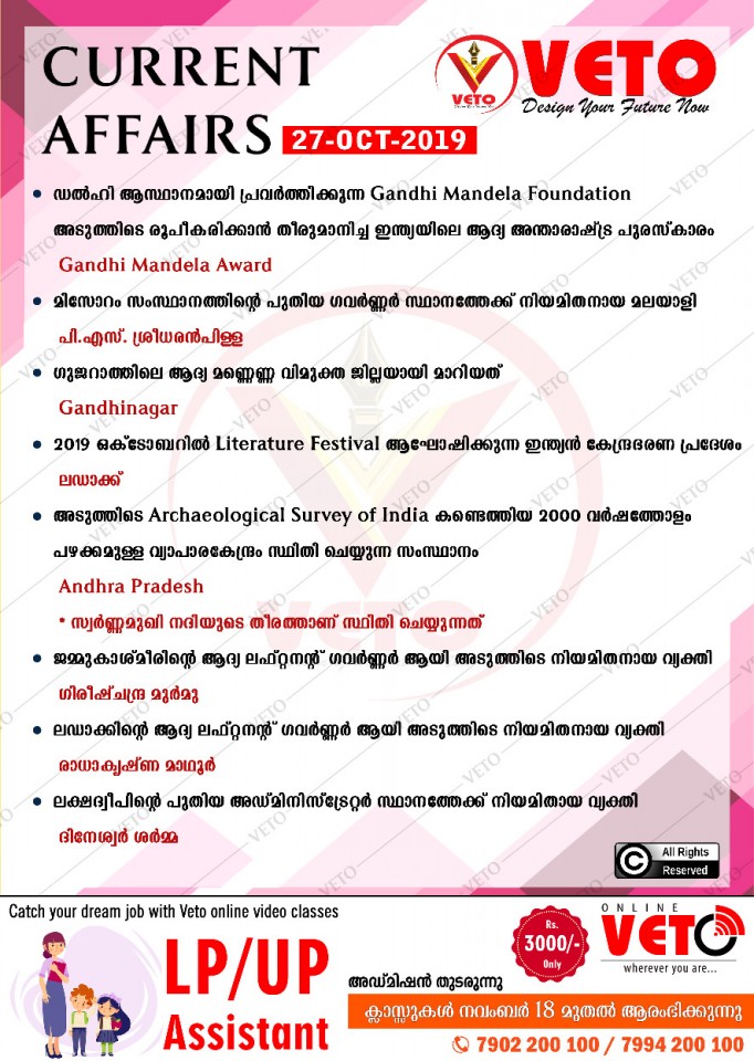 Current Affairs